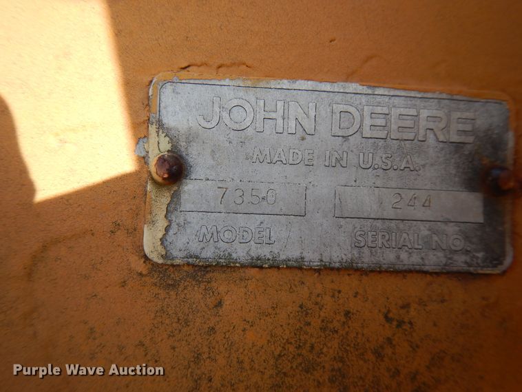 image for item DI7695 John Deere 350  track loader