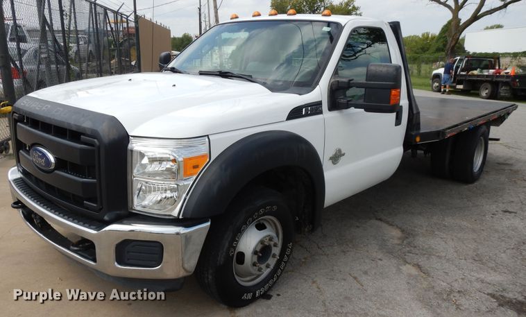 image for item DI7709 2013 Ford F550 Super Duty  flatbed truck