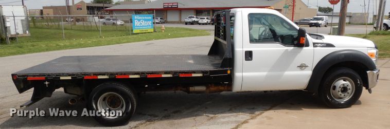 image for item DI7709 2013 Ford F550 Super Duty  flatbed truck