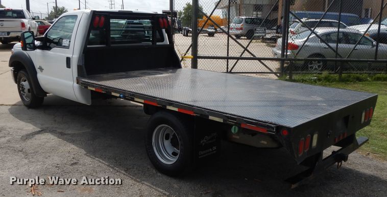 image for item DI7709 2013 Ford F550 Super Duty  flatbed truck