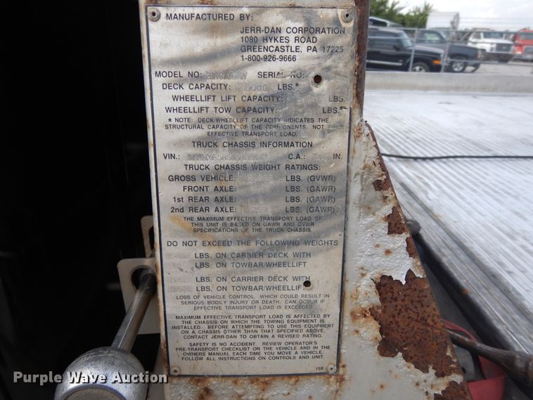 image for item DI7718 2006 Ford F650 Super Duty  rollback truck