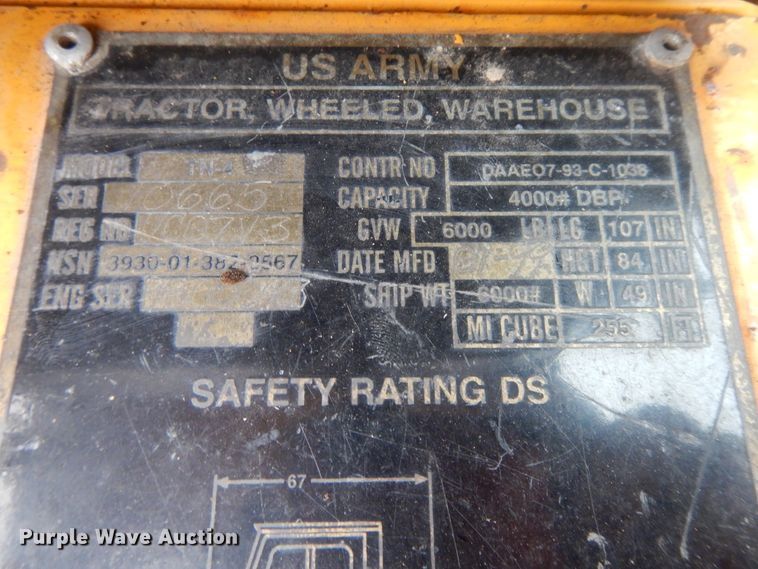 image for item DI7731 1999 Eagle TN4 tug