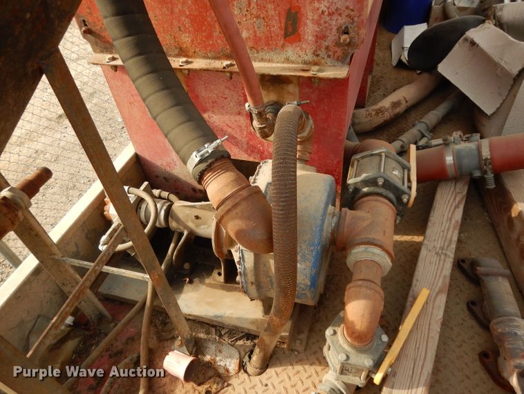 image for item DJ6505 1993 Mack RD688S  flatbed truck with fluid mixing system