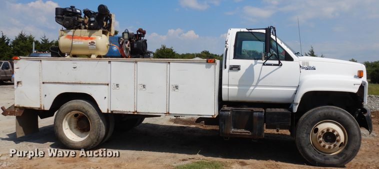 image for item FR9023 1994 GMC TopKick 6000  service truck