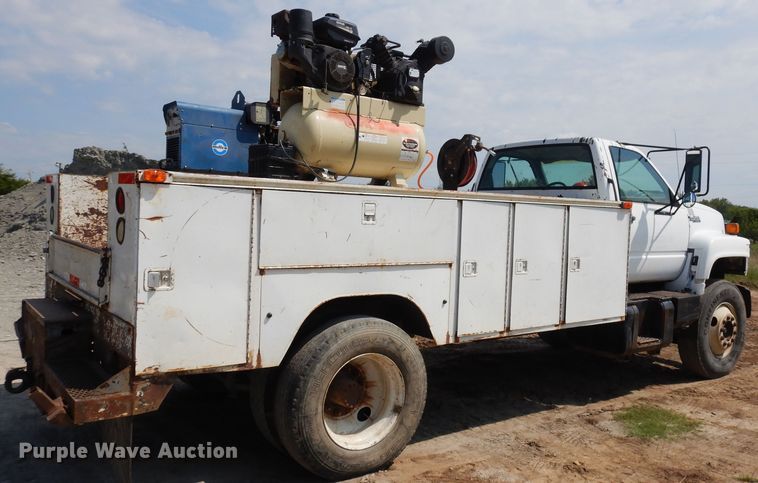 image for item FR9023 1994 GMC TopKick 6000  service truck