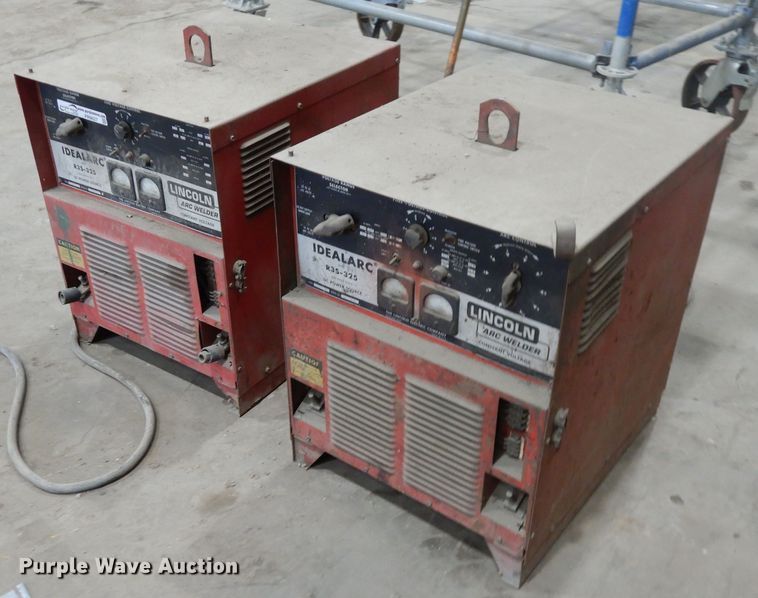 image for item FR9027 (2) Lincoln Idealarc R3S-325 welders