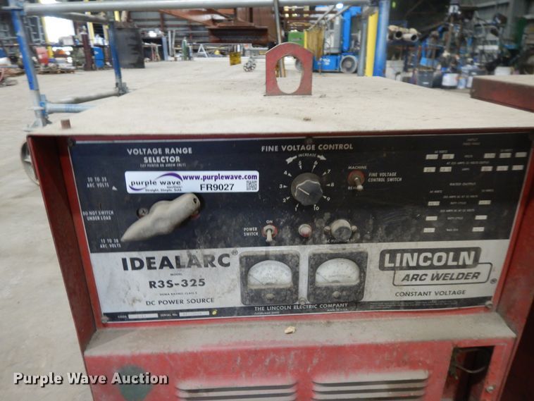 image for item FR9027 (2) Lincoln Idealarc R3S-325 welders