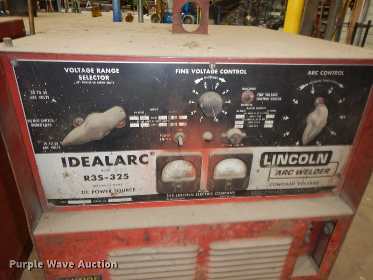 image for item FR9027 (2) Lincoln Idealarc R3S-325 welders