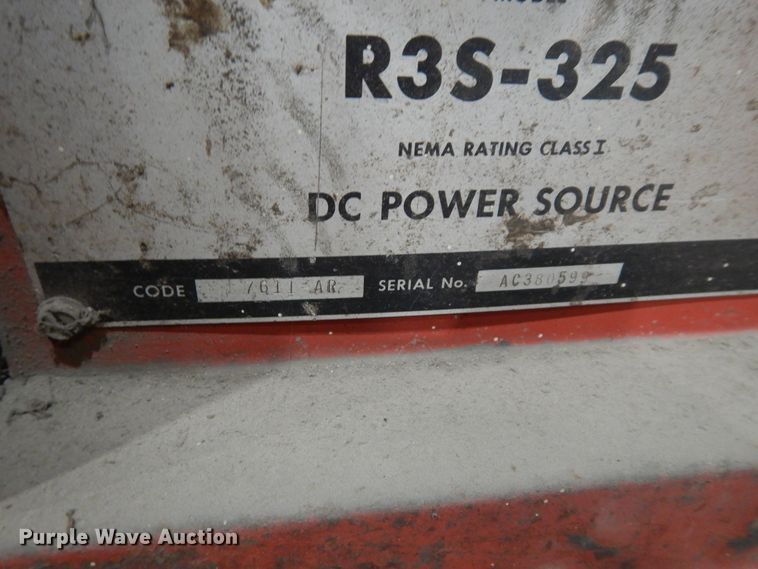 image for item FR9027 (2) Lincoln Idealarc R3S-325 welders