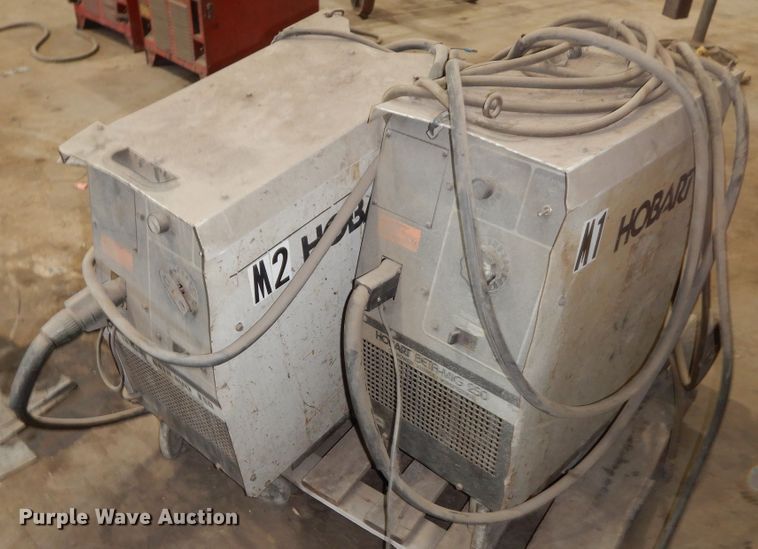 image for item FR9028 (2) Hobart Beta-Mig 250 welders