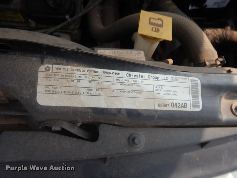 image for item GF9957 2010 Dodge Grand Caravan  van