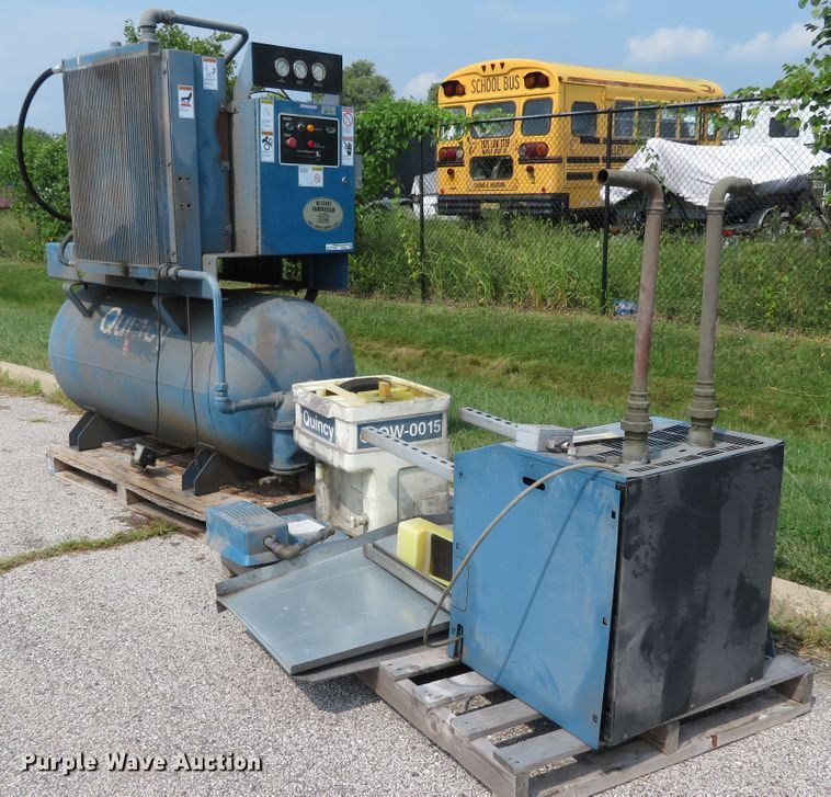 image for item GI9200 Quincy QST50ANA32SS air compressor
