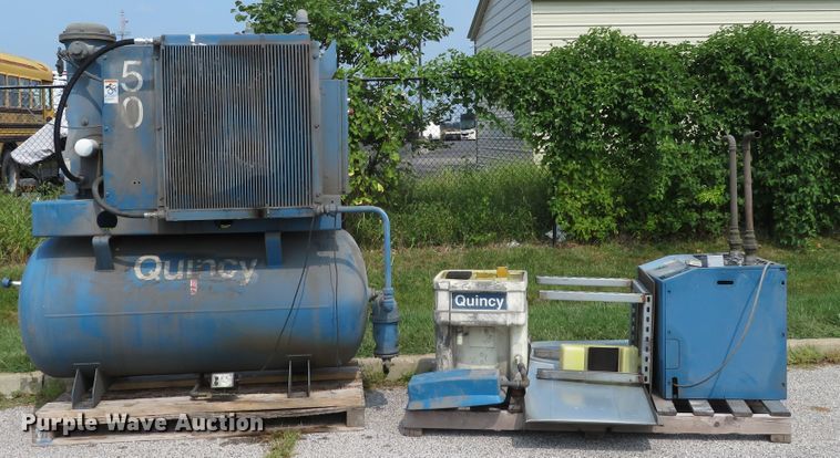 image for item GI9200 Quincy QST50ANA32SS air compressor