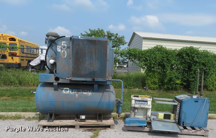 image for item GI9200 Quincy QST50ANA32SS air compressor