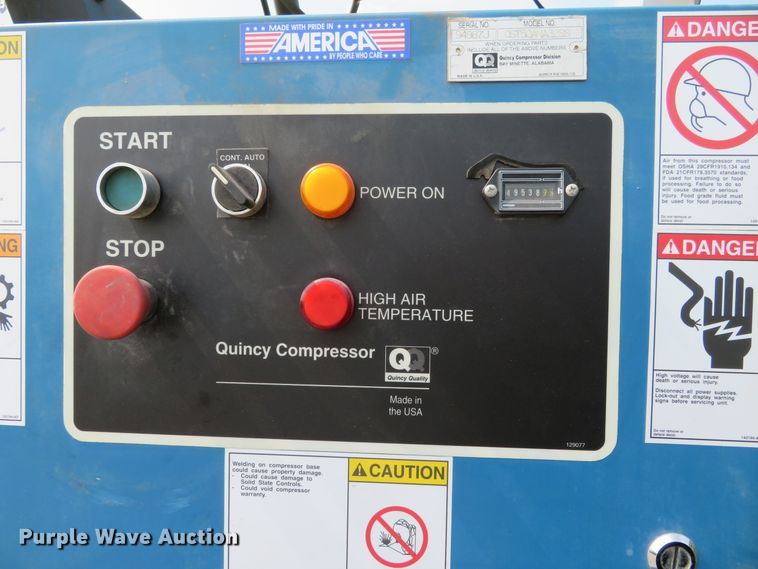 image for item GI9200 Quincy QST50ANA32SS air compressor