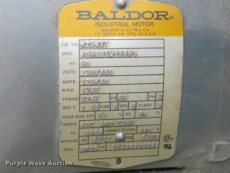 image for item GI9200 Quincy QST50ANA32SS air compressor