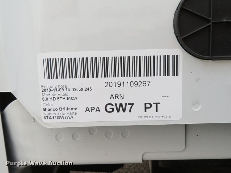 image for item GI9210 2019 Dodge pickup truck bed