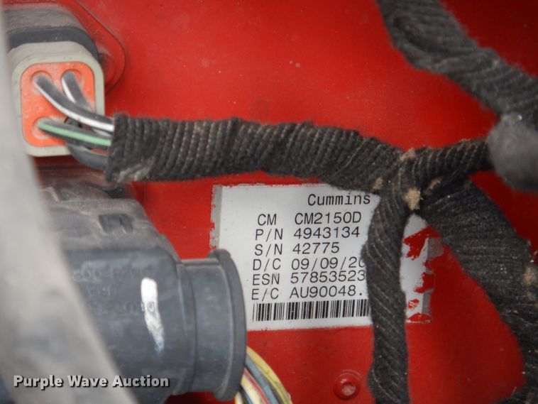 image for item GM9103 2009 Ford F750 Super Duty  utility truck