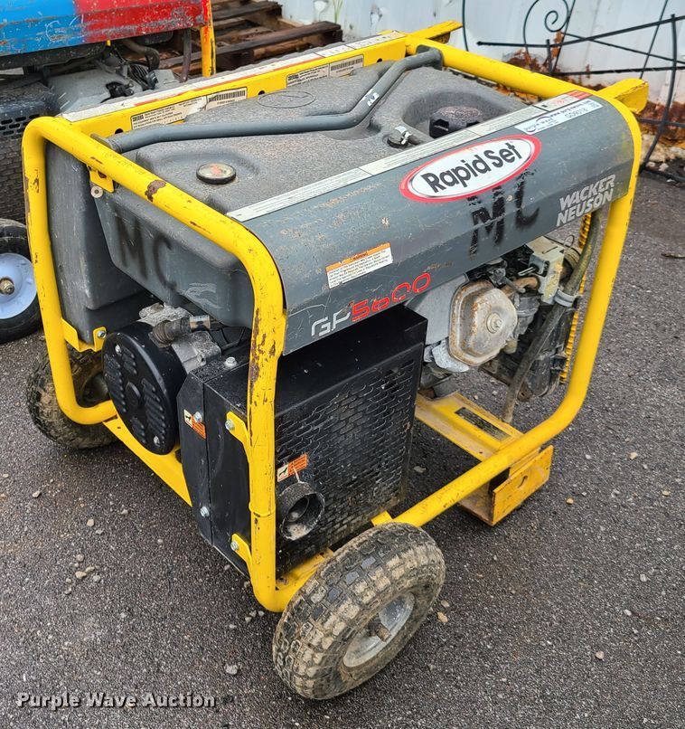 image for item GO9318 Wacker GP5600 generator