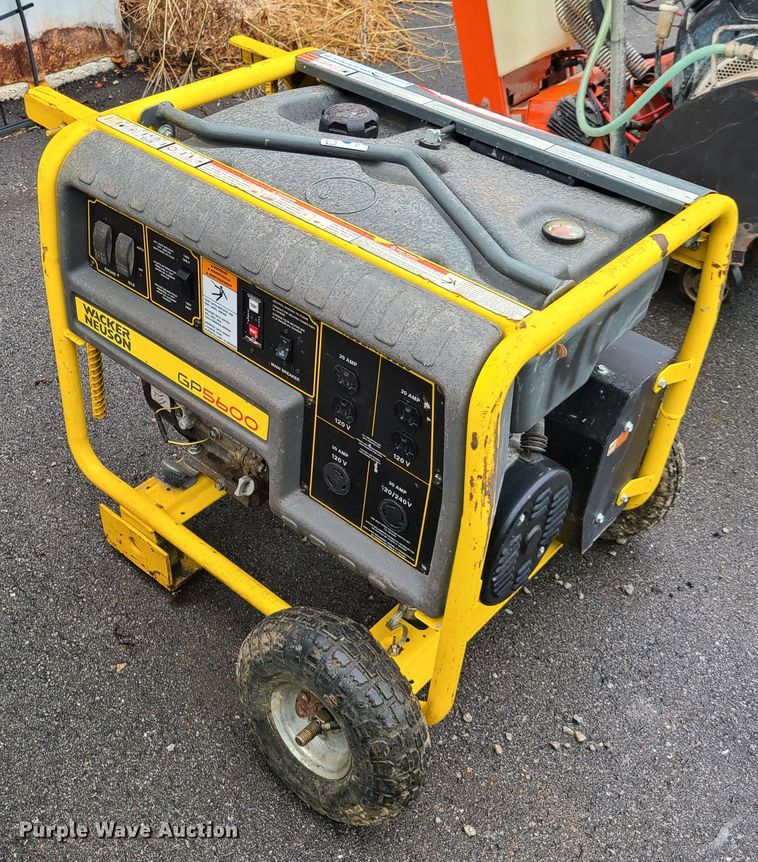image for item GO9318 Wacker GP5600 generator