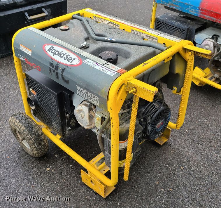 image for item GO9318 Wacker GP5600 generator