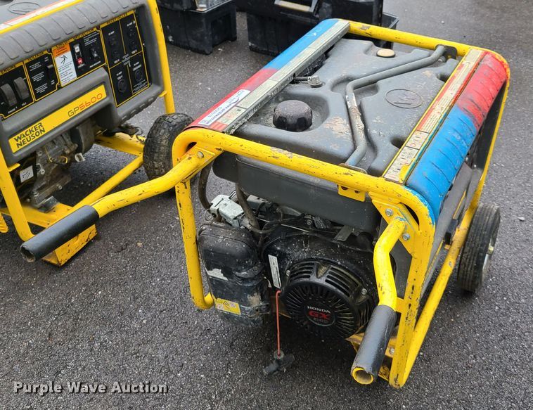 image for item GO9319 Wacker GP5600 generator