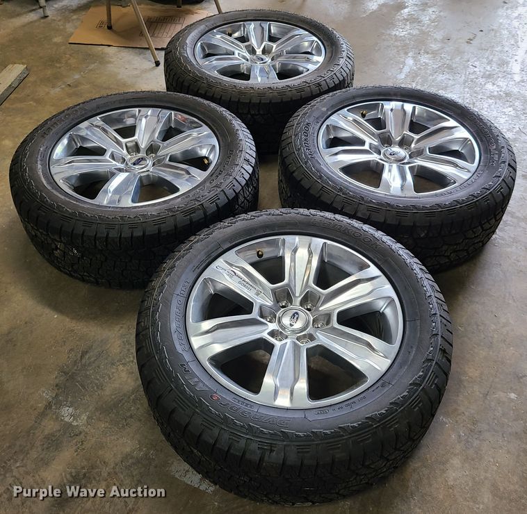 image for item GO9331 Ford F150 pickup truck tires and wheels