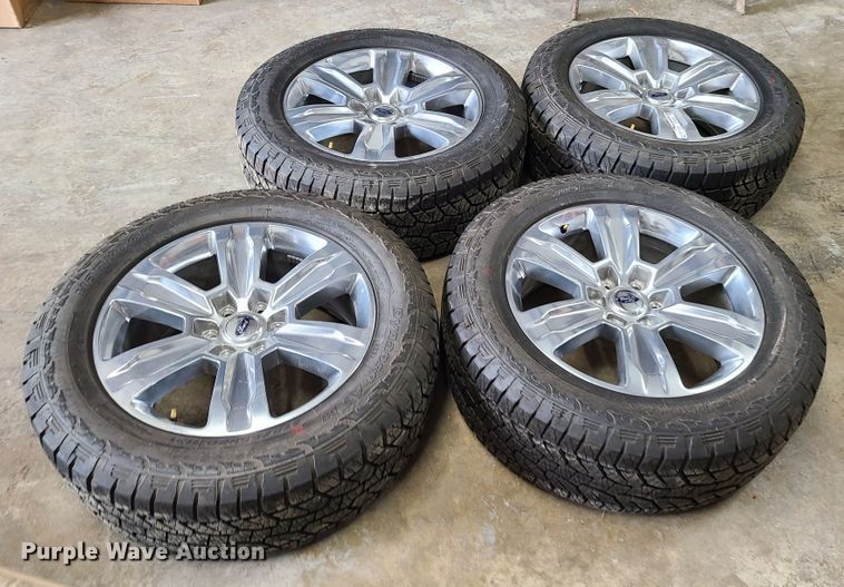 image for item GO9331 Ford F150 pickup truck tires and wheels