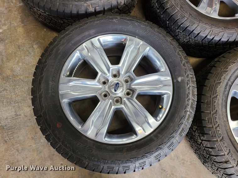image for item GO9331 Ford F150 pickup truck tires and wheels