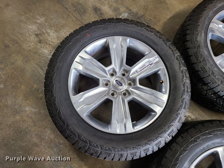 image for item GO9331 Ford F150 pickup truck tires and wheels