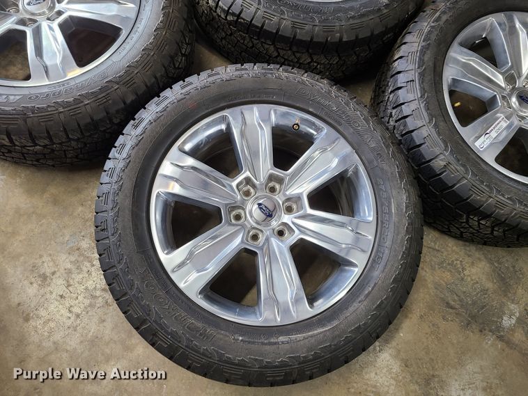 image for item GO9331 Ford F150 pickup truck tires and wheels