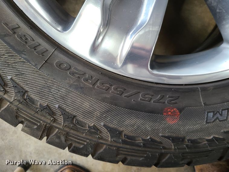 image for item GO9331 Ford F150 pickup truck tires and wheels