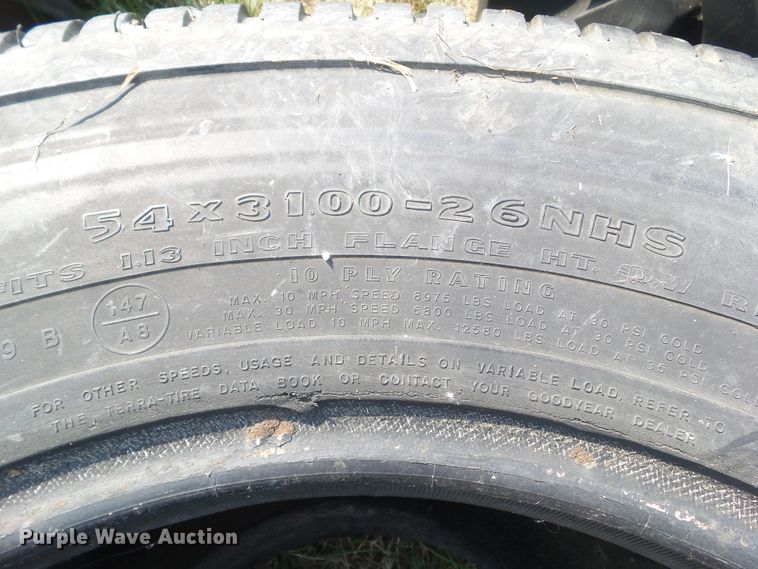image for item GX9206 (3) tires