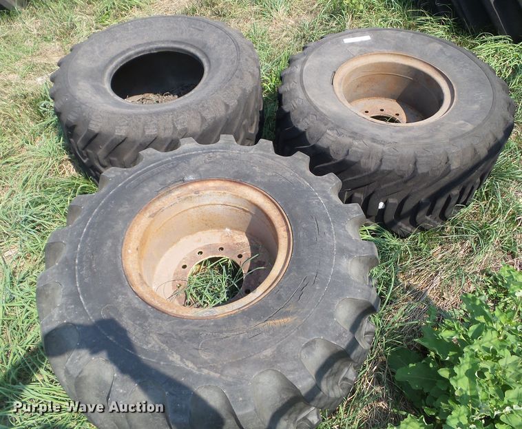 image for item GX9207 (3) Goodyear 48x25.00-20 tires