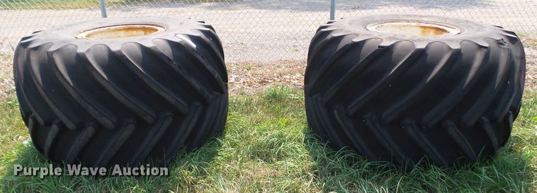 image for item GX9208 (2) Goodyear 66x43.00-25NHS tires