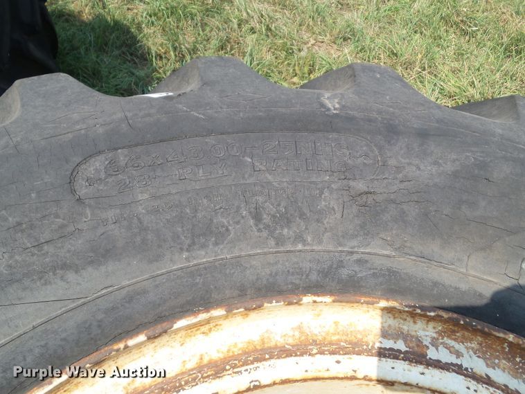 image for item GX9208 (2) Goodyear 66x43.00-25NHS tires