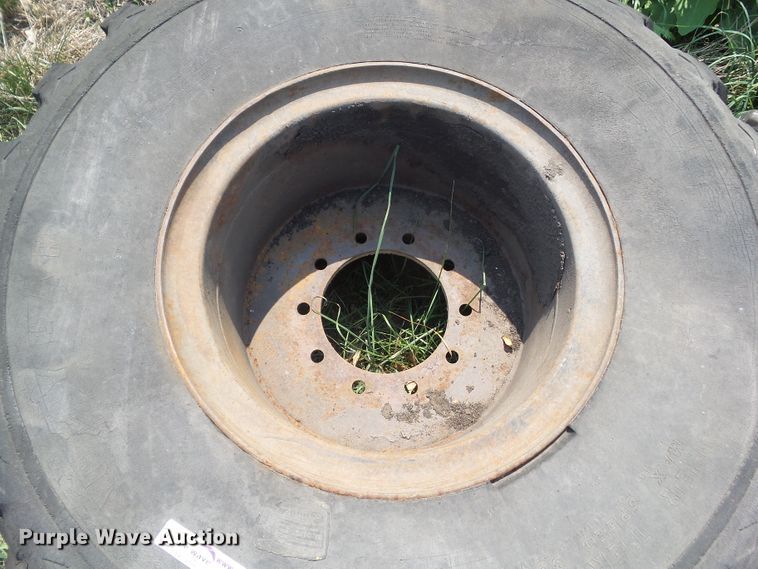 image for item GX9208 (2) Goodyear 66x43.00-25NHS tires