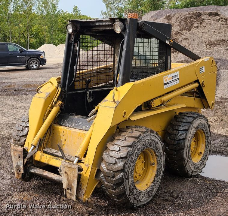 image for item GY9595 John Deere 8875  skid steer loader