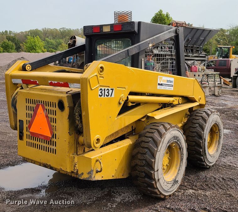 John Deere 8875 skid steer loader in Kansas City, MO Item GY9595 sold