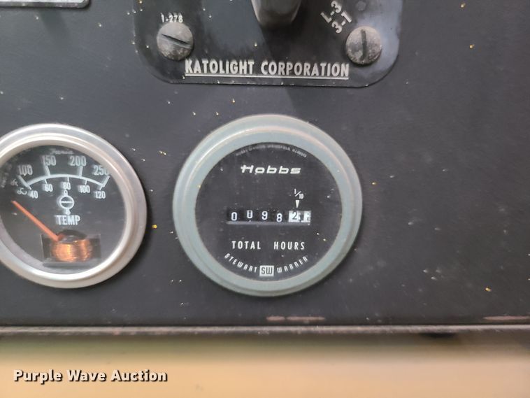 image for item GY9625 Katolight NL23FPH4 generator