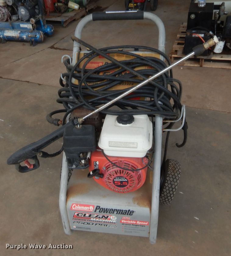 image for item HB9483 Coleman Powermate pressure washer