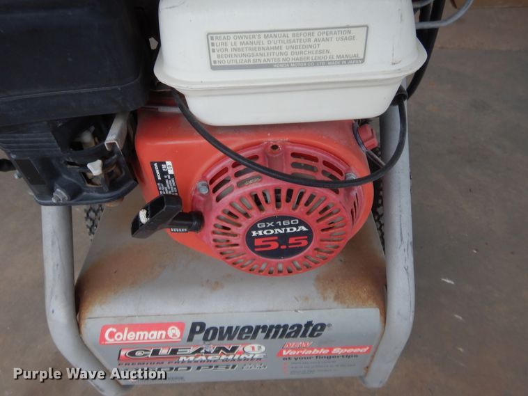 image for item HB9483 Coleman Powermate pressure washer