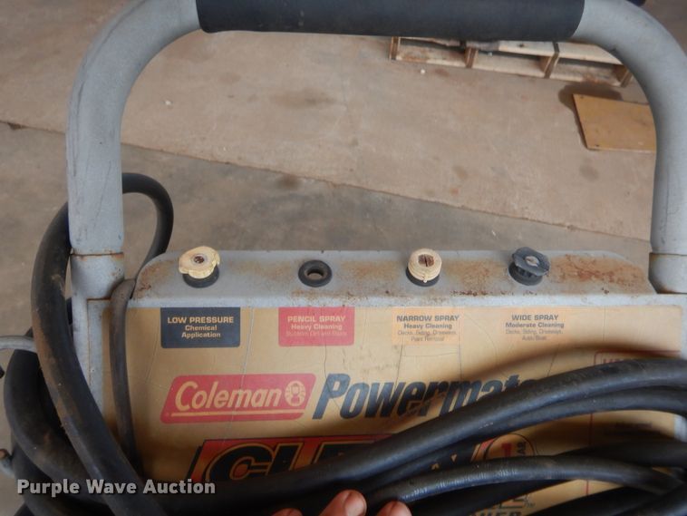 image for item HB9483 Coleman Powermate pressure washer