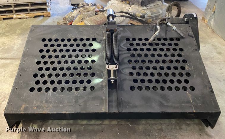 image for item HE9766 Quick Attach skid steer landscape rake