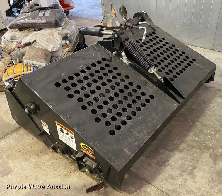 image for item HE9766 Quick Attach skid steer landscape rake