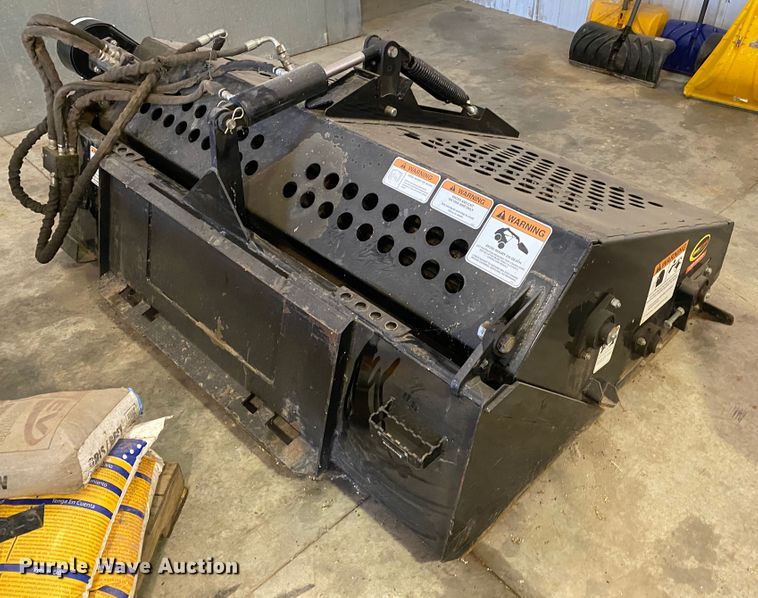 image for item HE9766 Quick Attach skid steer landscape rake