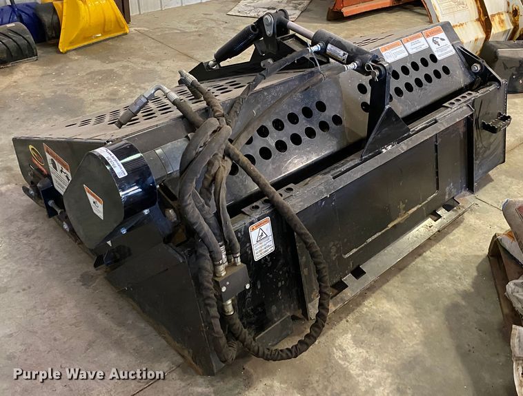 image for item HE9766 Quick Attach skid steer landscape rake