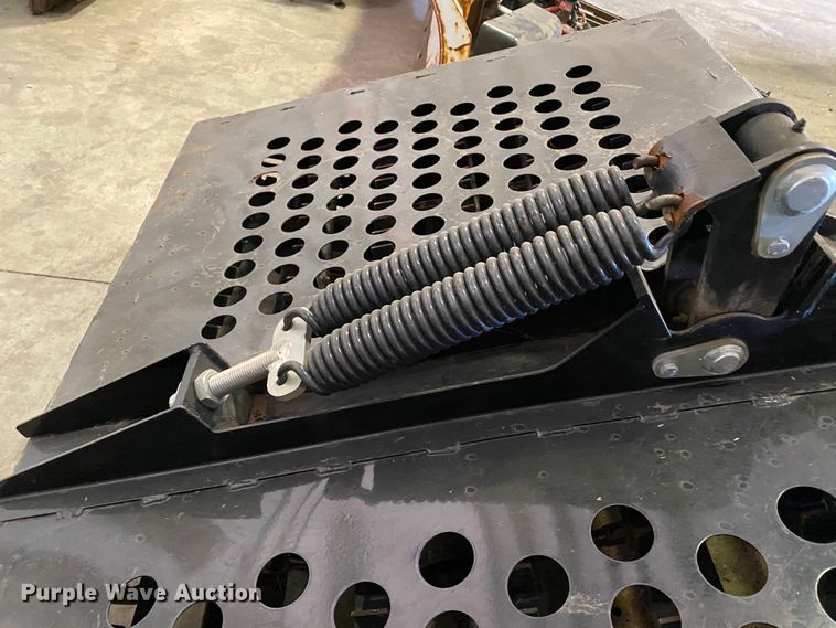 image for item HE9766 Quick Attach skid steer landscape rake