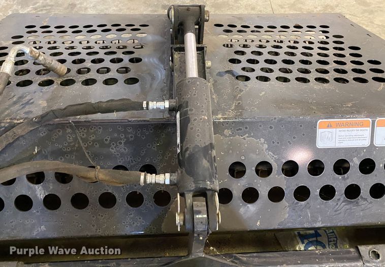 image for item HE9766 Quick Attach skid steer landscape rake