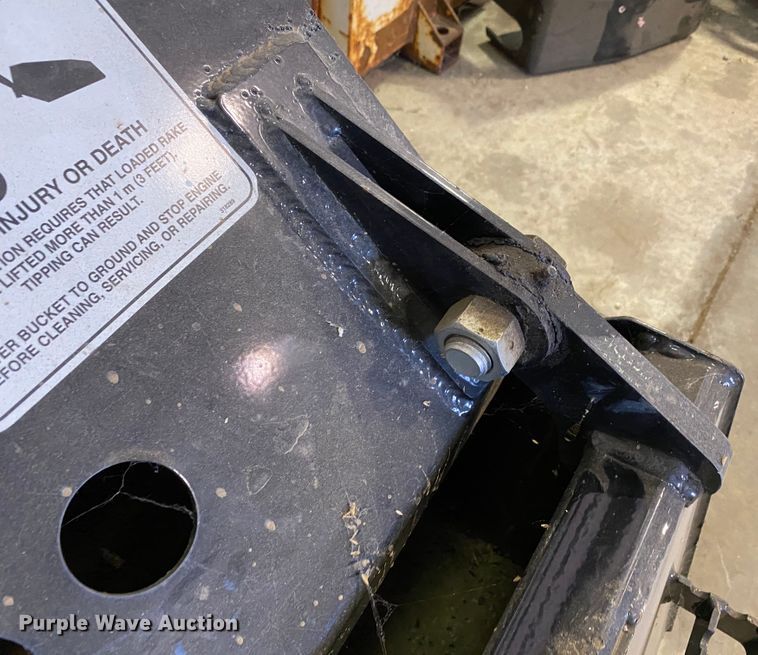 image for item HE9766 Quick Attach skid steer landscape rake